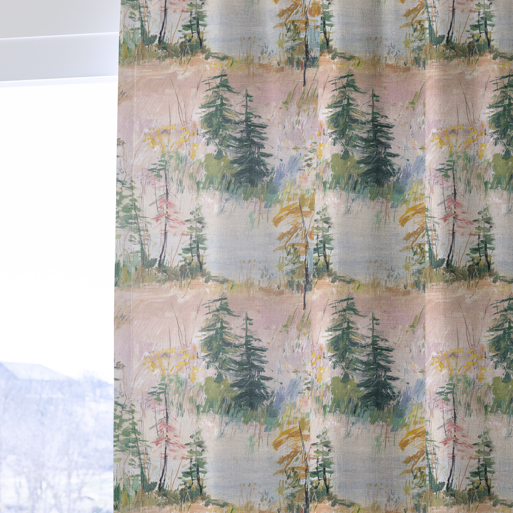 Botanical Archive - Drapery — one panel