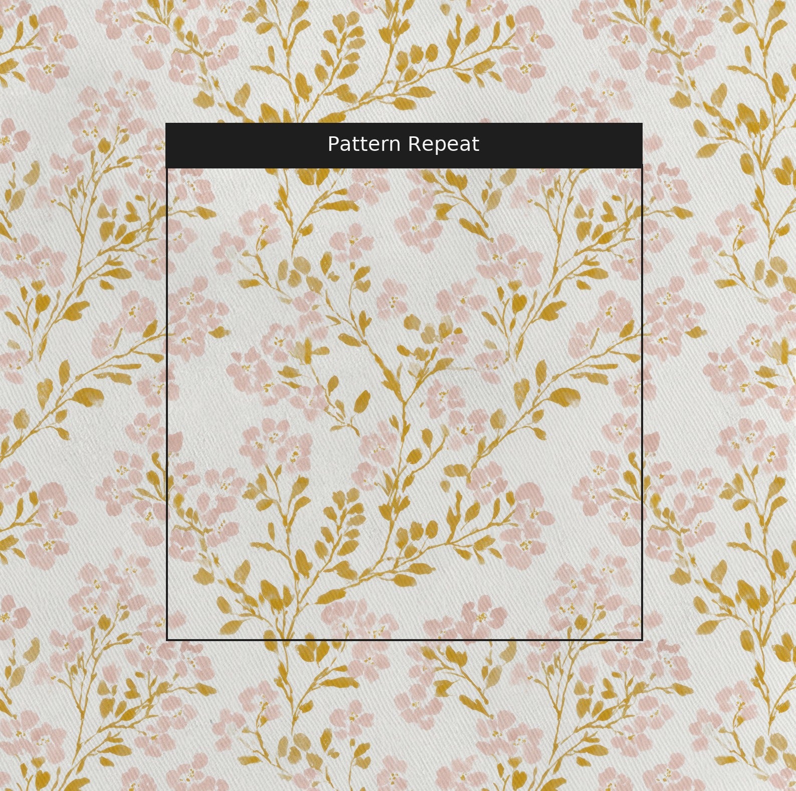 Linden Drive Fabric by the Yard — pattern repeat