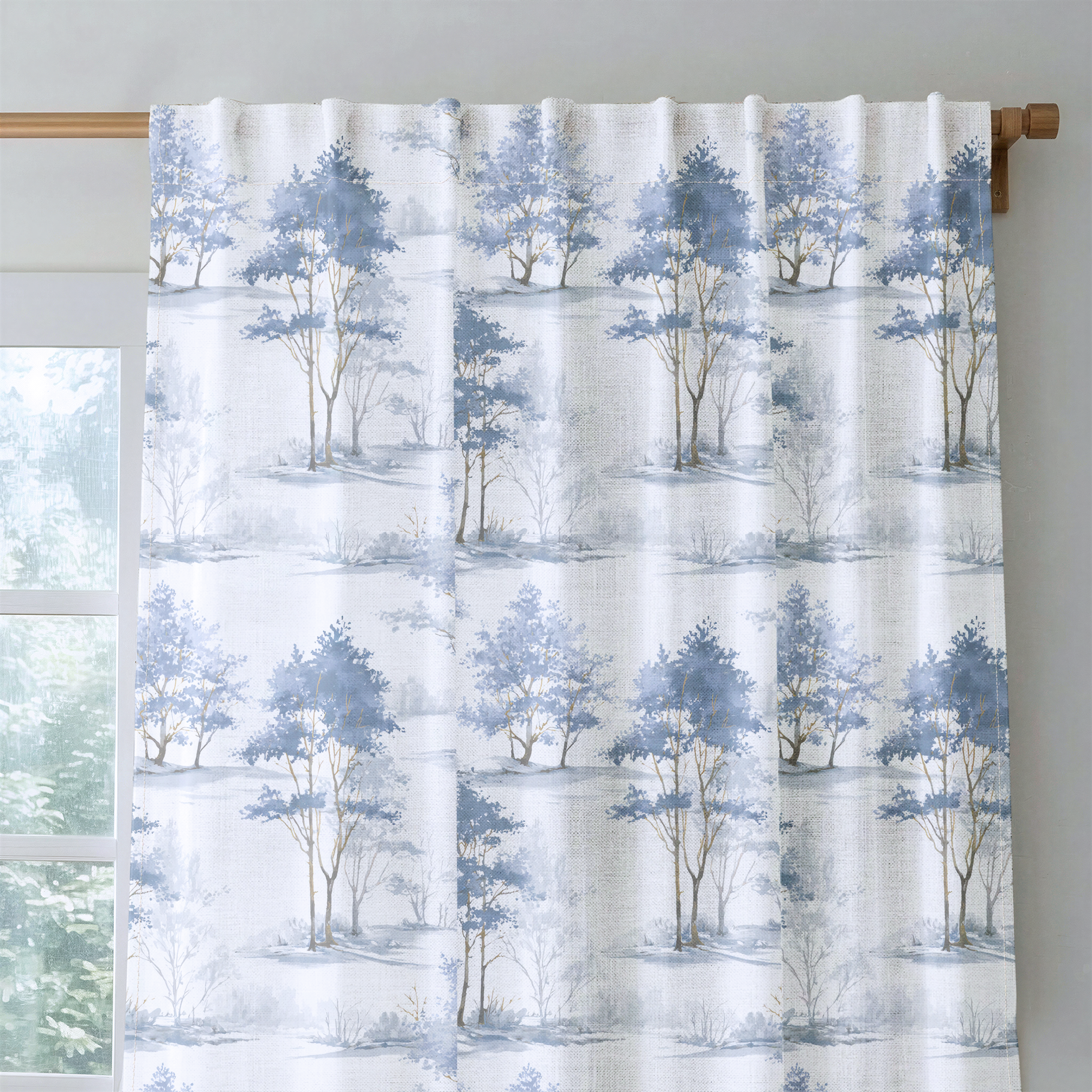 Snowbird - Drapery — rod