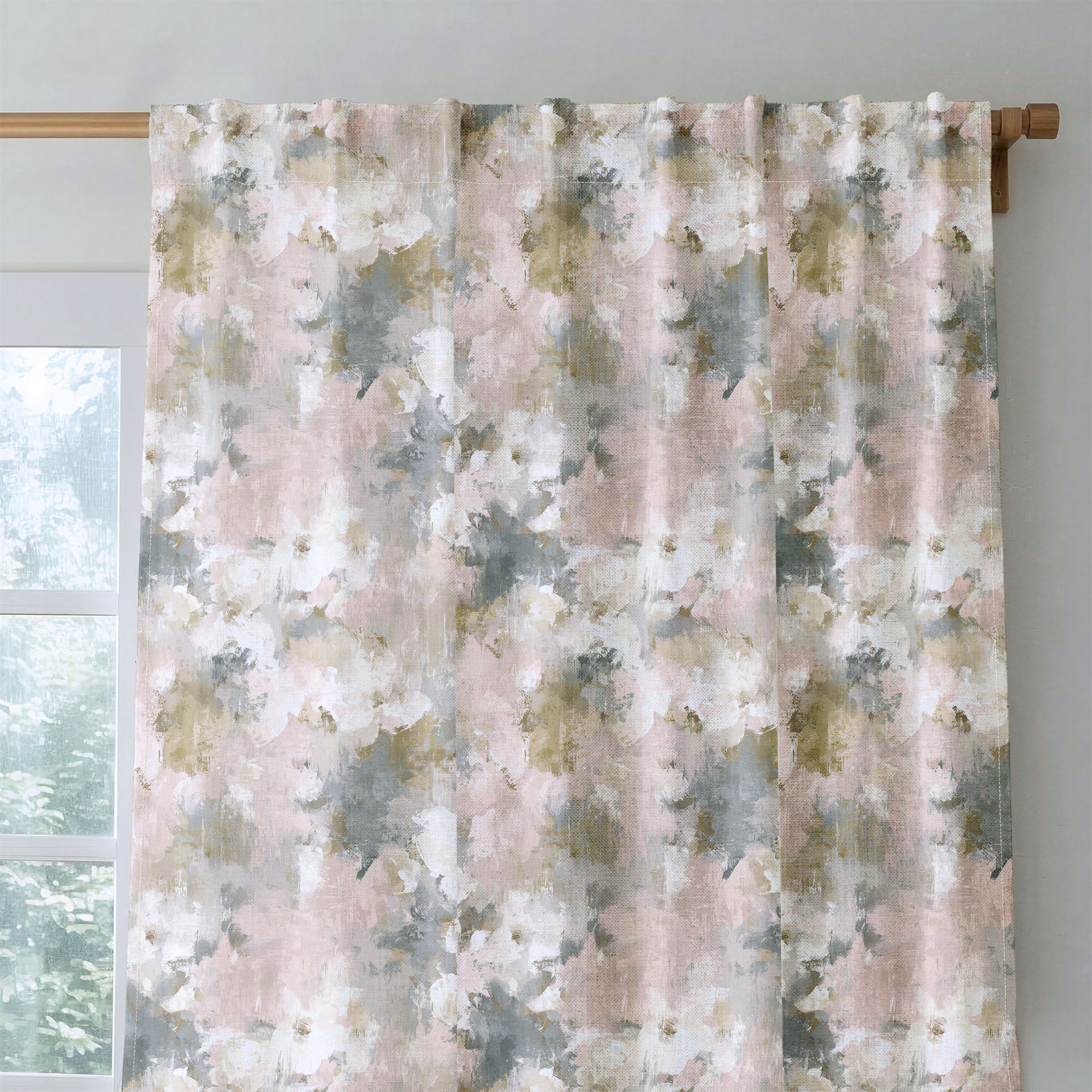 The Study - Drapery — rod