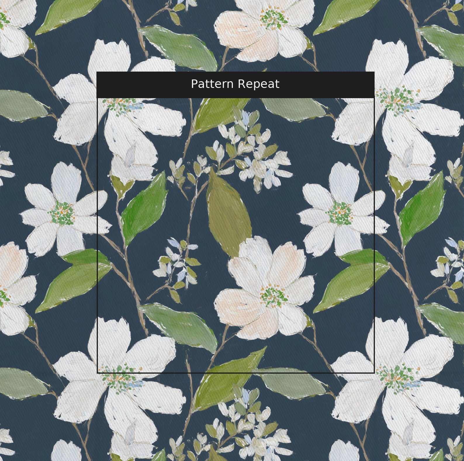 Sorrel Fabric by the Yard — pattern repeat