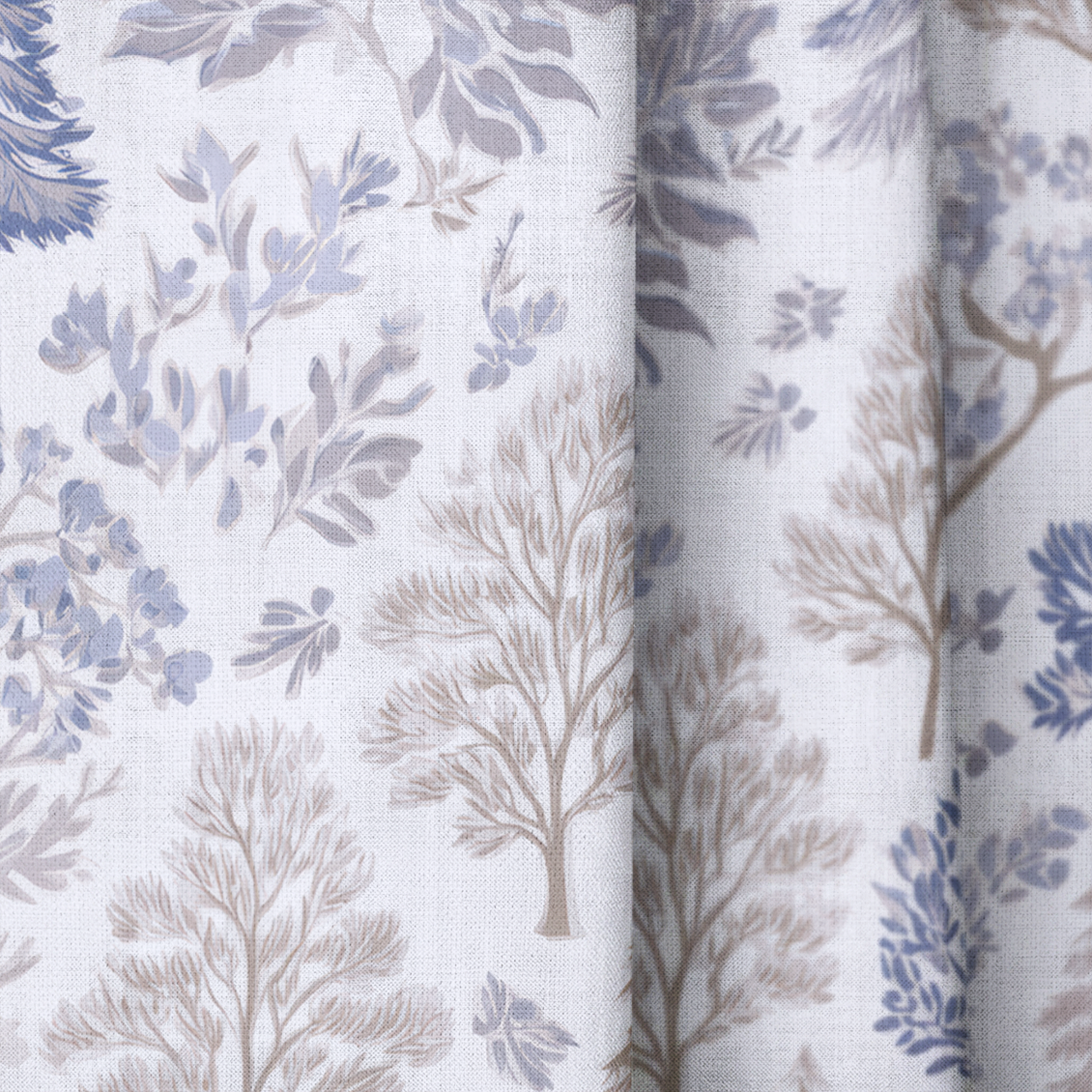 Frosted Forest - Drapery — close up