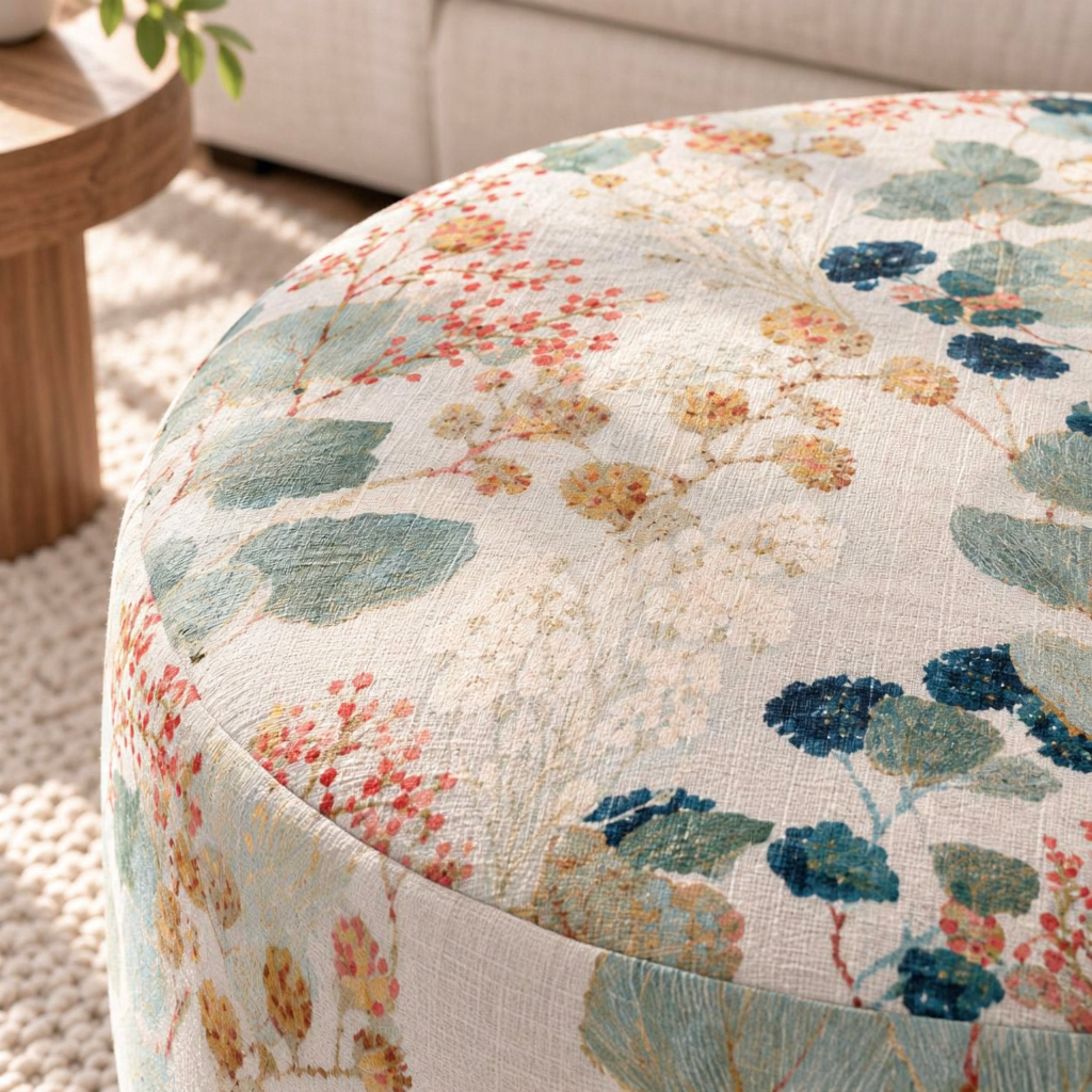 The Adelaide Ottoman in Hedgerow