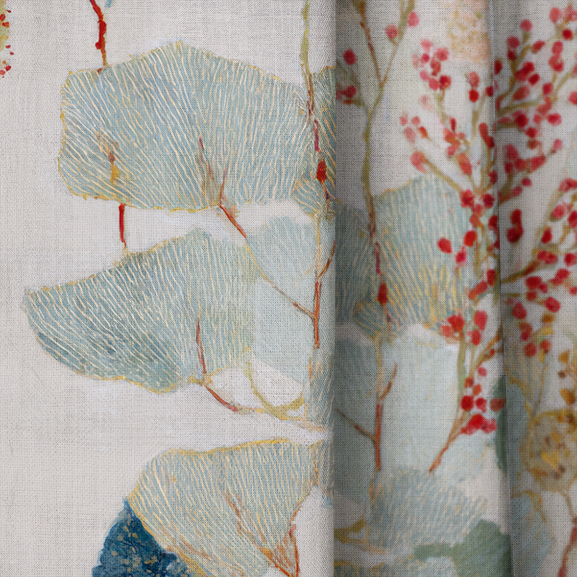 Hedgerow - Drapery — close up