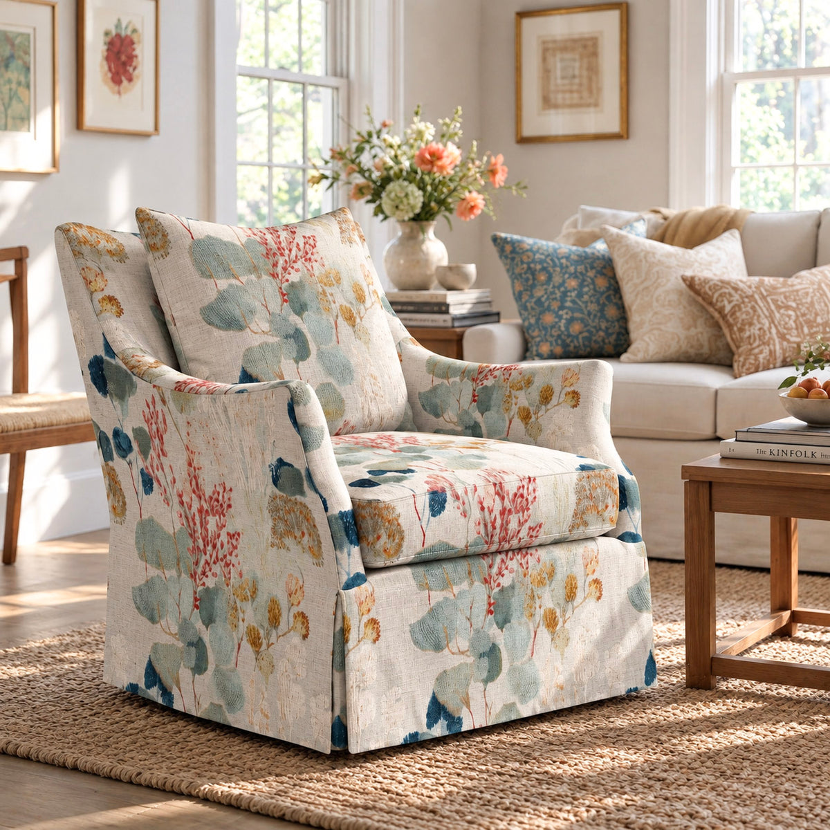 The Eleanor Chair in Hedgerow