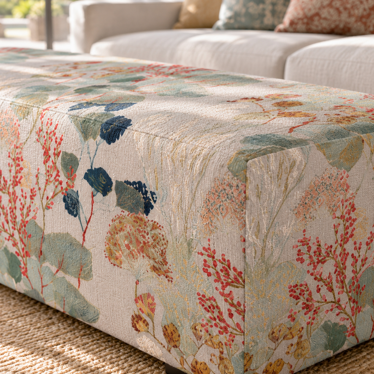 The Josephine Ottoman in Hedgerow