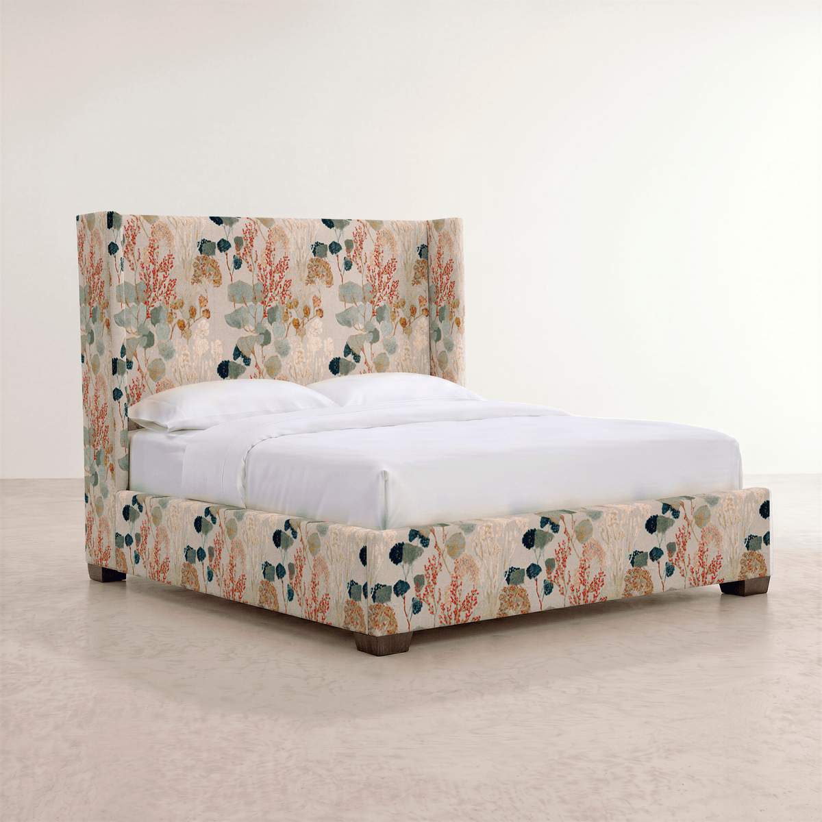 The Selene Bed in Hedgerow - Lemon Park