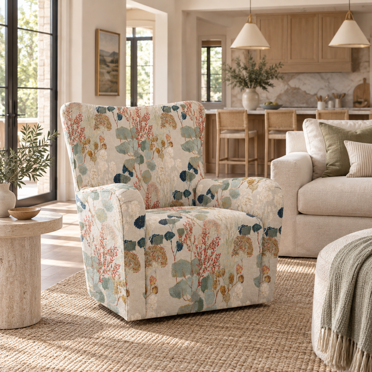 The Winston Chair in Hedgerow