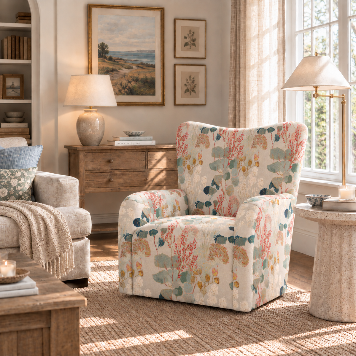 The Winston Chair in Hedgerow