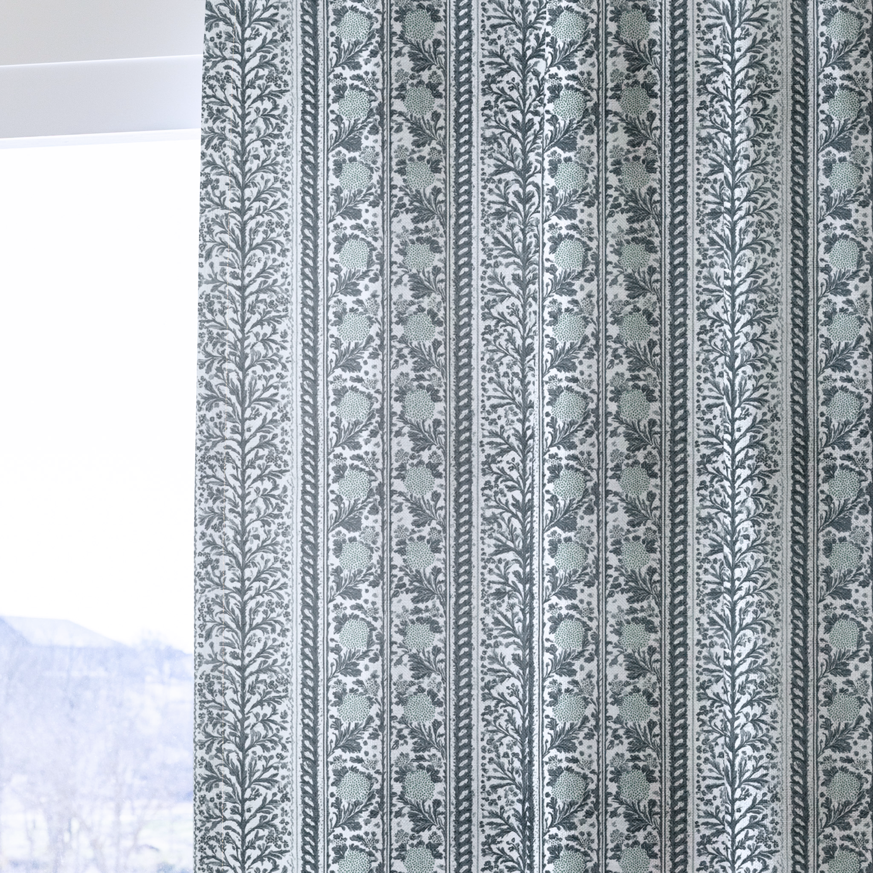 Whitby Bloom - Drapery — one panel