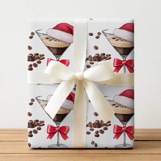 Santa Espresso - Wrapping Paper
