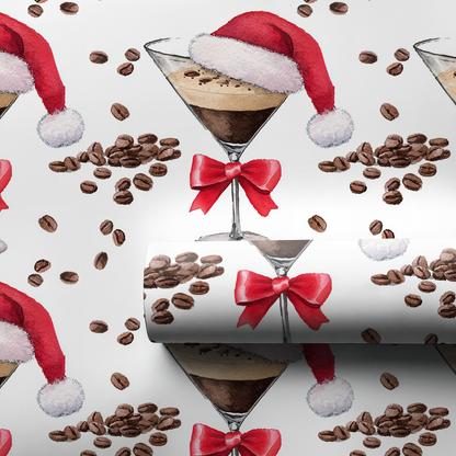 Santa Espresso - Wrapping Paper