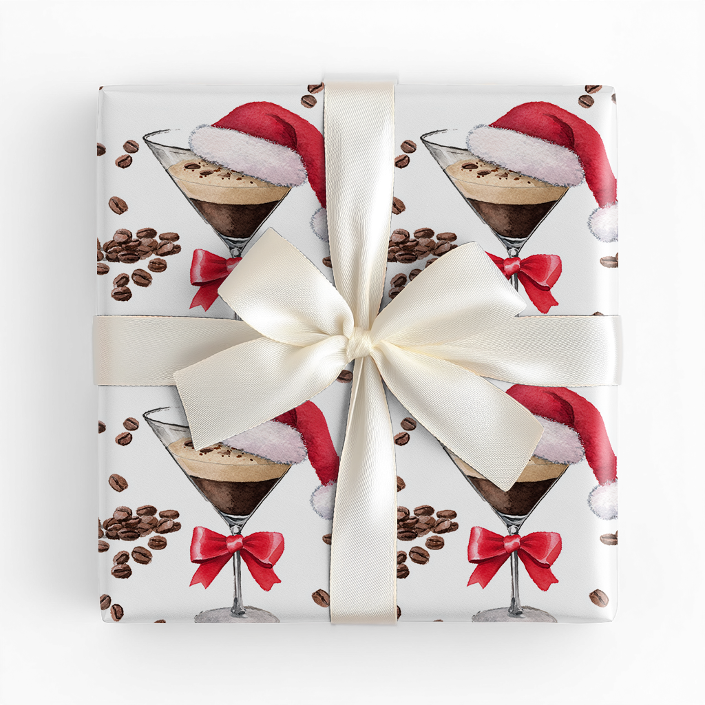 Santa Espresso - Wrapping Paper