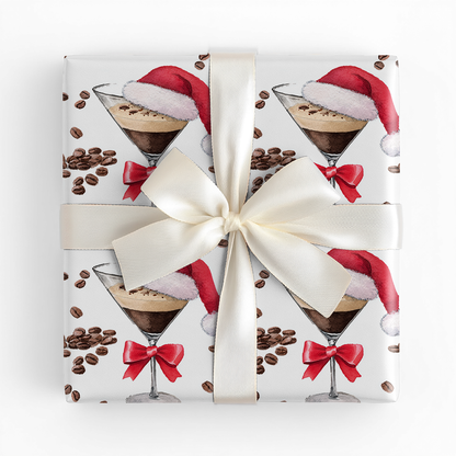 Santa Espresso - Wrapping Paper