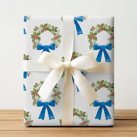 Diamond Wreath - Wrapping Paper