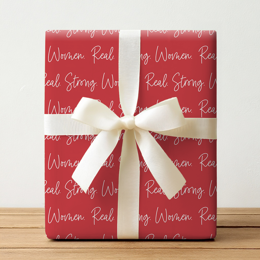 Real Strong Alpha Chi - Wrapping Paper