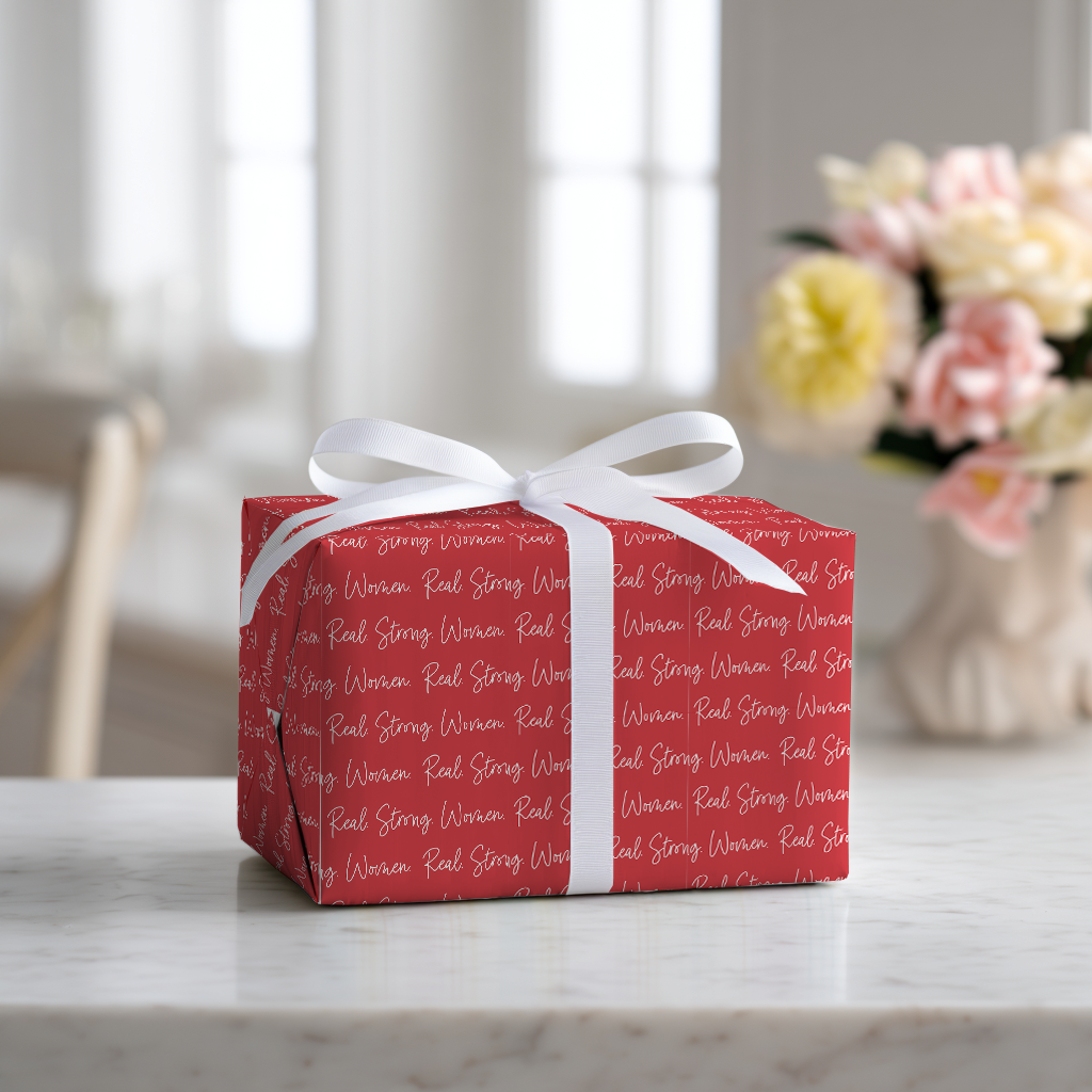 Real Strong Alpha Chi - Wrapping Paper
