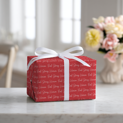 Real Strong Alpha Chi - Wrapping Paper