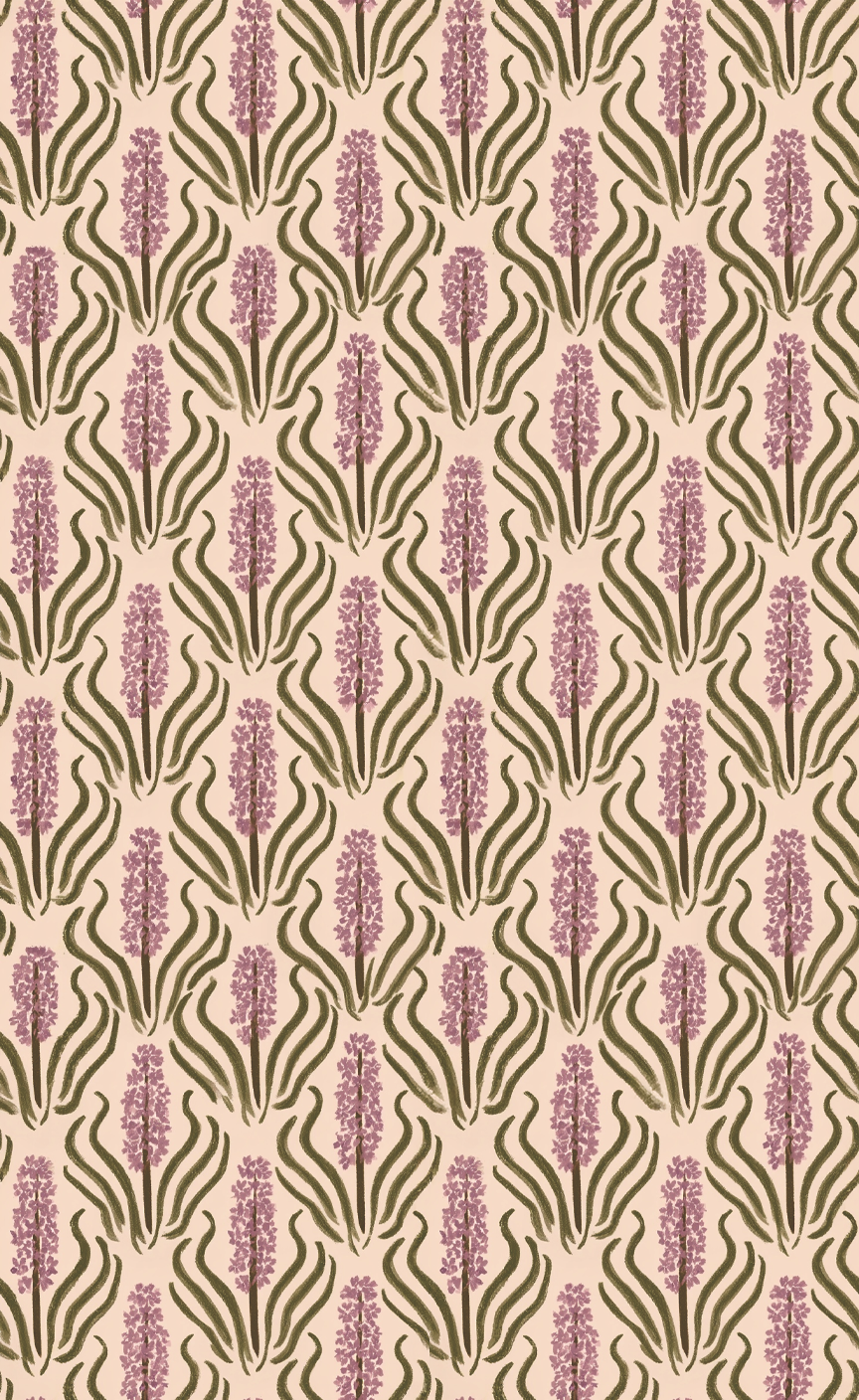 Hyacinth Hearth - Wall Mural