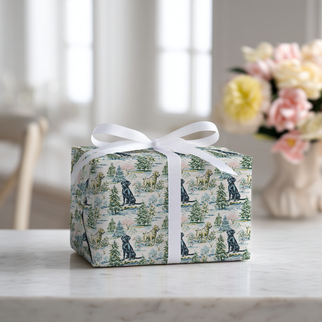 Green Paw - Wrapping Paper