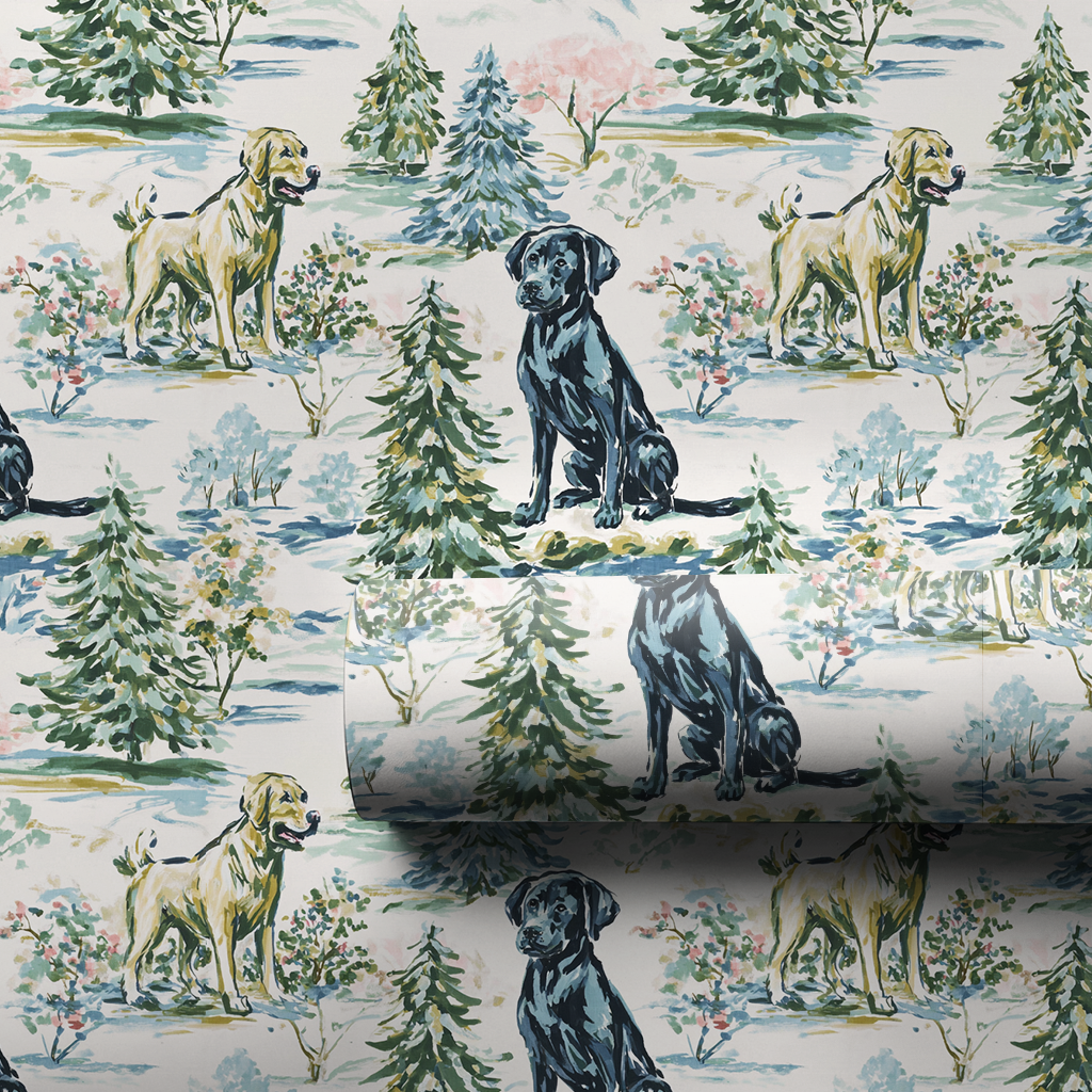 Green Paw - Wrapping Paper
