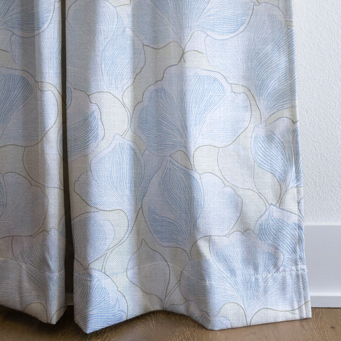 Second Frost - Drapery — corner closeup