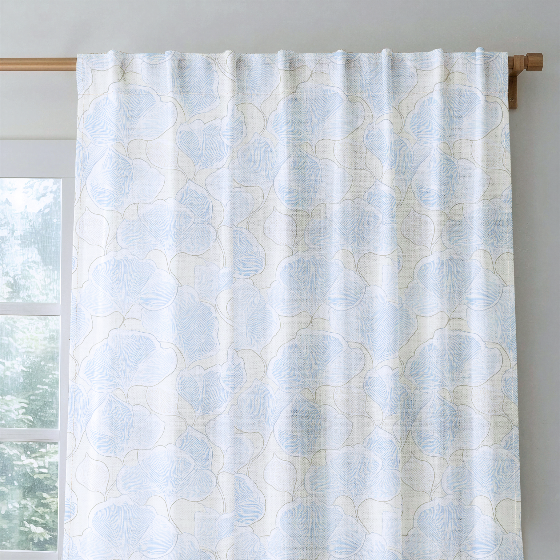 Second Frost - Drapery — rod