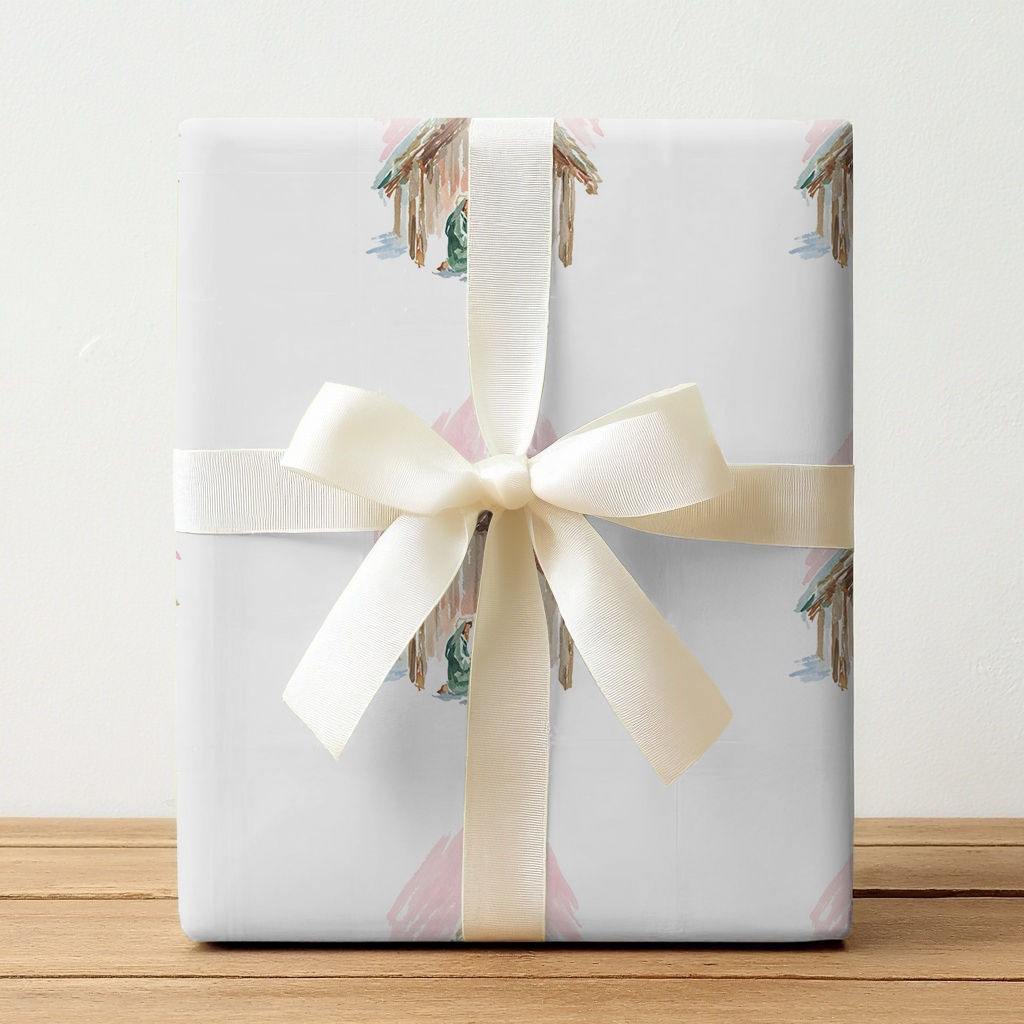 Christmas Nativity-Wrapping Paper