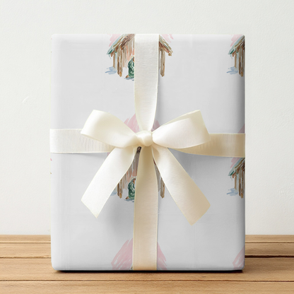Christmas Nativity-Wrapping Paper