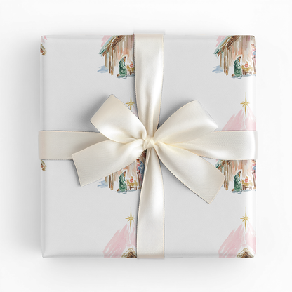 Christmas Nativity-Wrapping Paper