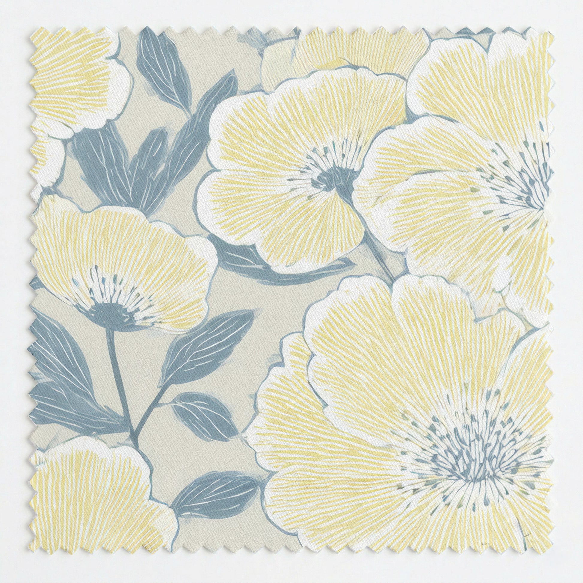 Porchlight Flowers Fabric by the Yard