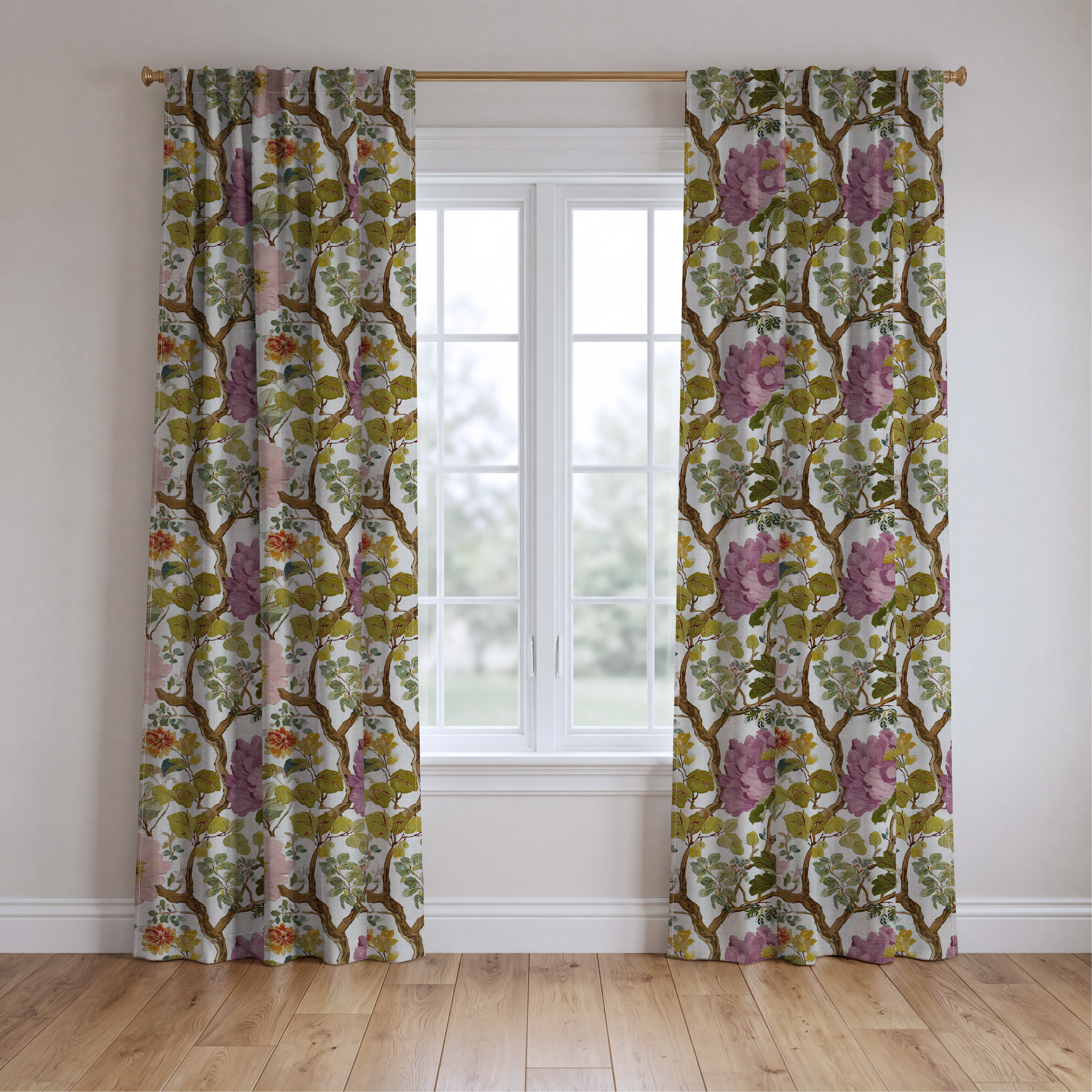 Vera - Drapery — two panels