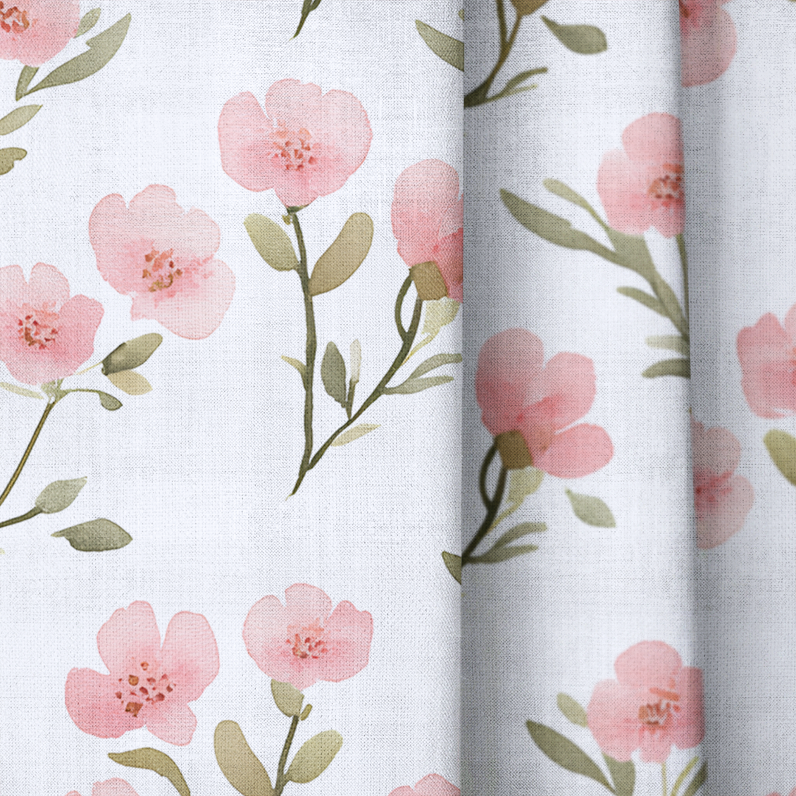 Petal Blush - Drapery — close up