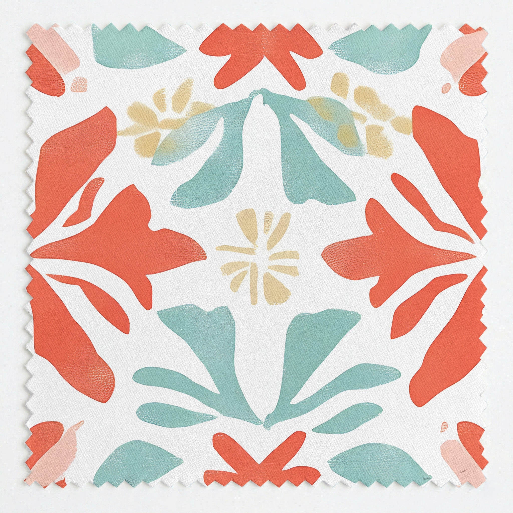 Summer Orange Fabric by the Yard