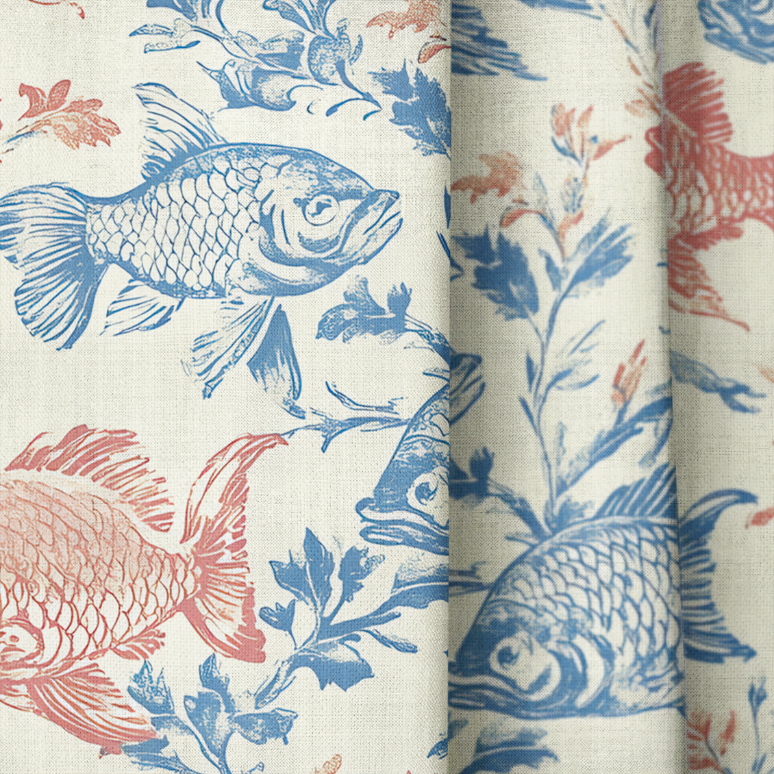 Fish Tank - Drapery — close up
