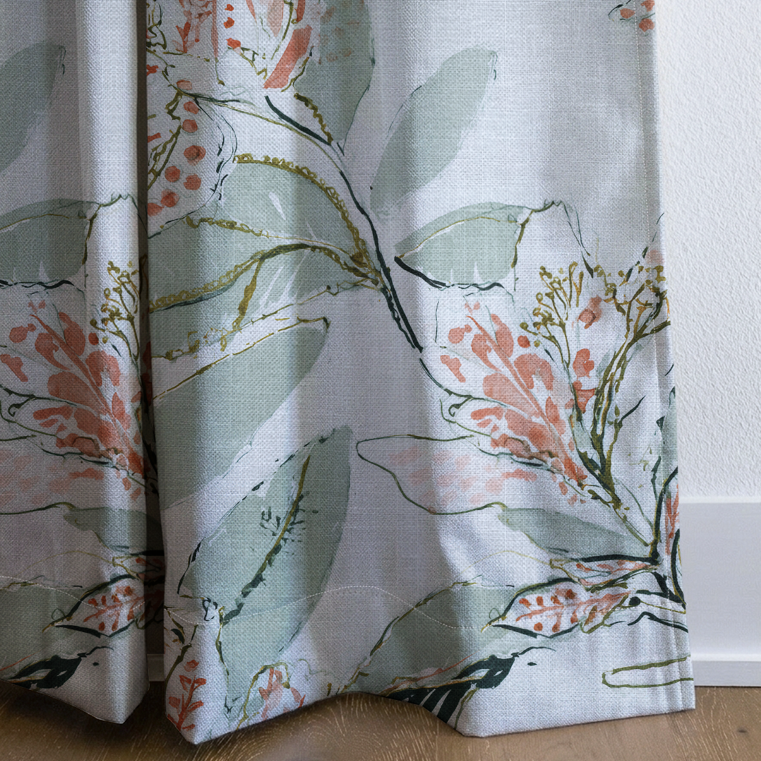 Violette - Drapery — corner closeup