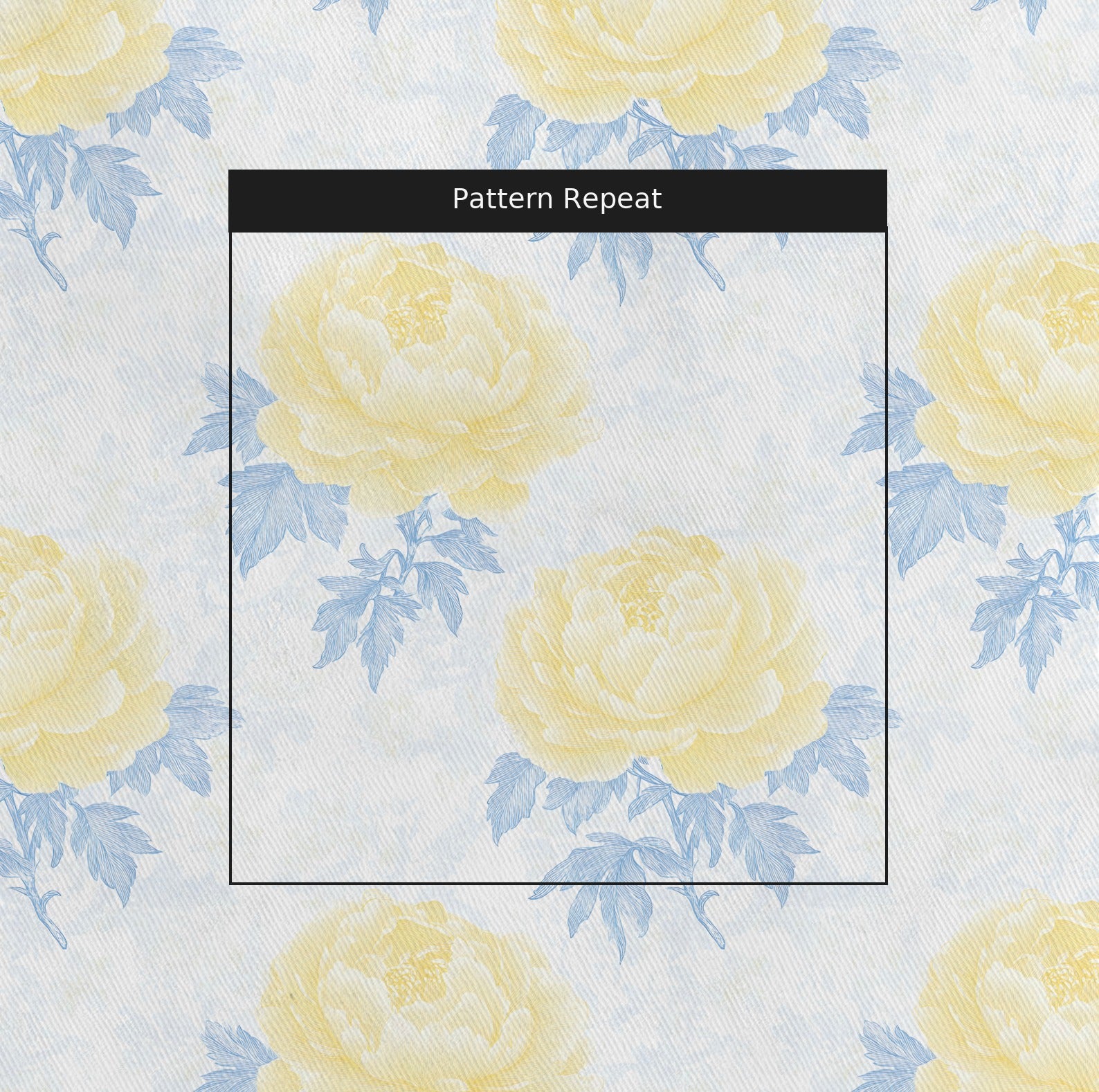 Daisy Rae Fabric by the Yard — pattern repeat