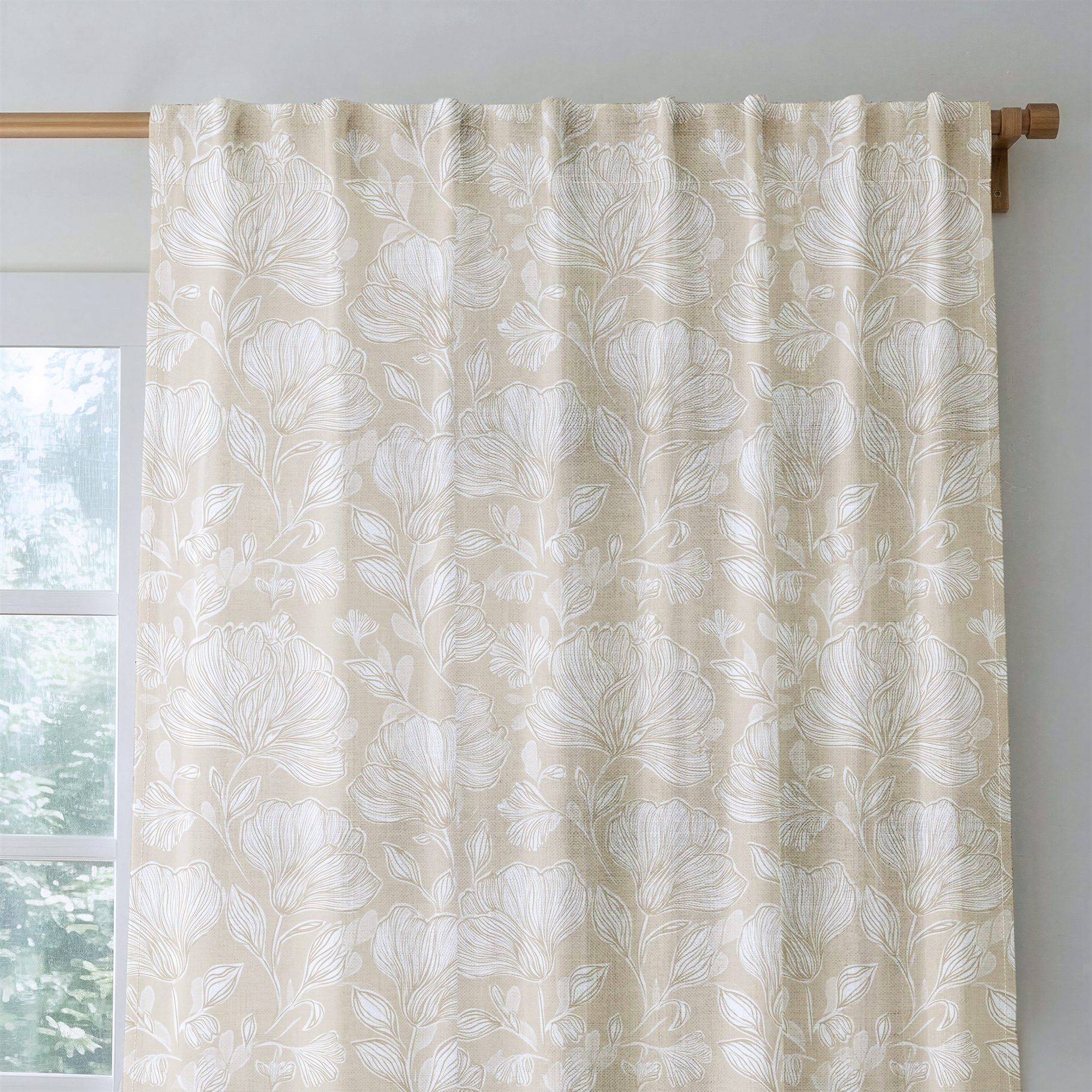 Caramel Threads - Drapery — rod
