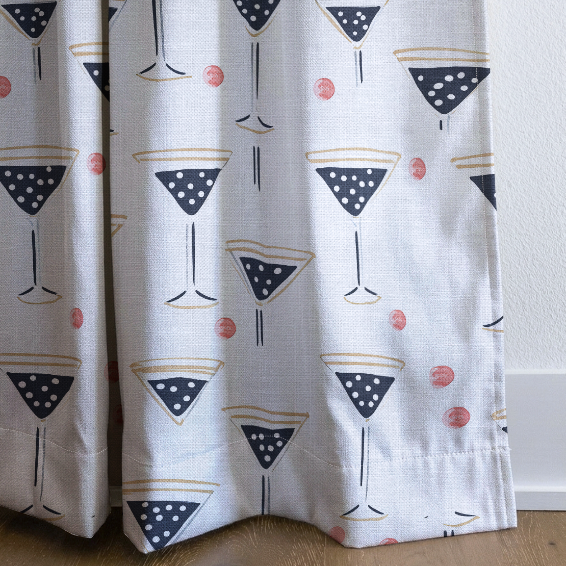 Perk Me Up - Drapery — corner closeup