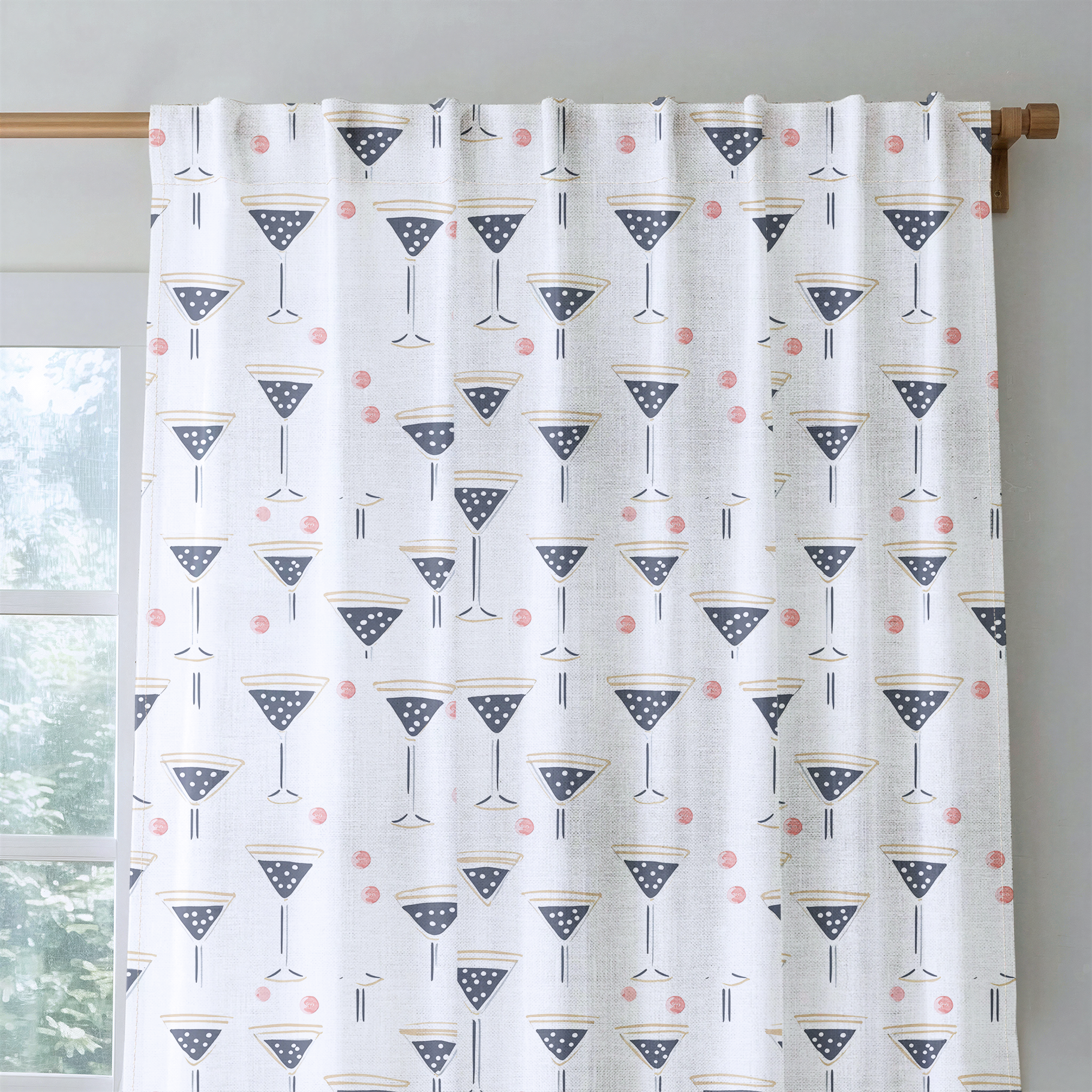 Perk Me Up - Drapery — rod