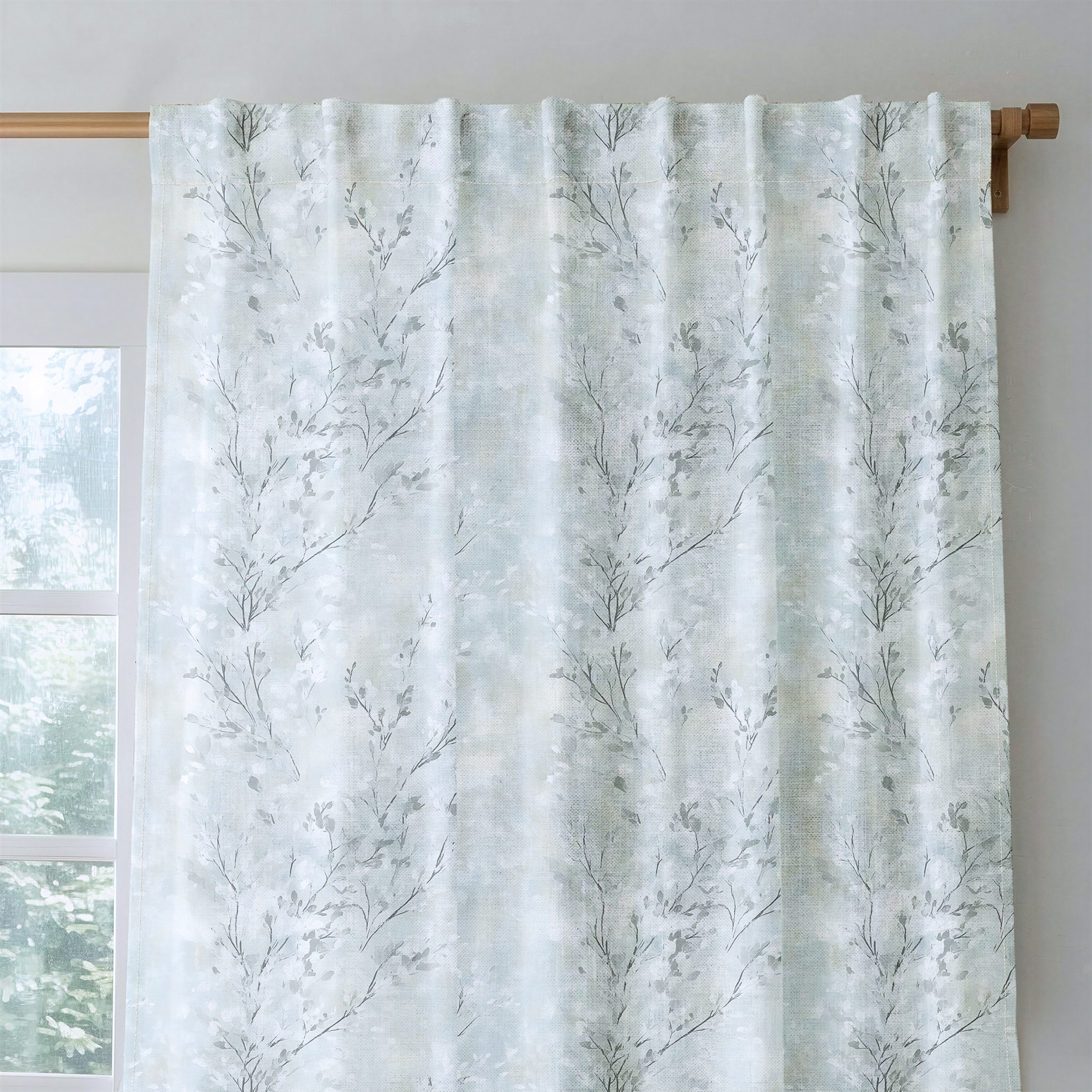 Whispers of Winter - Drapery — rod