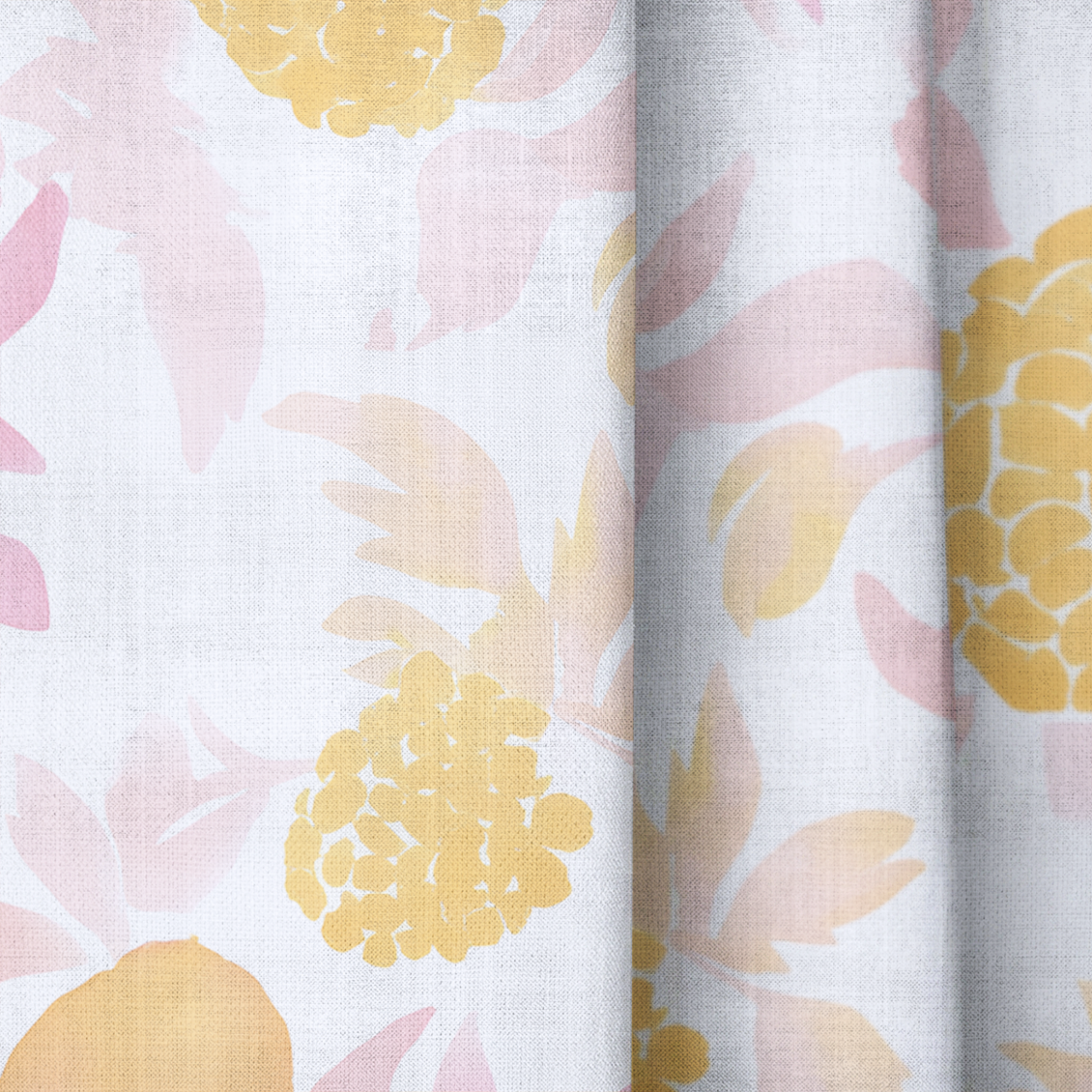 Hawaii Morning - Drapery — close up