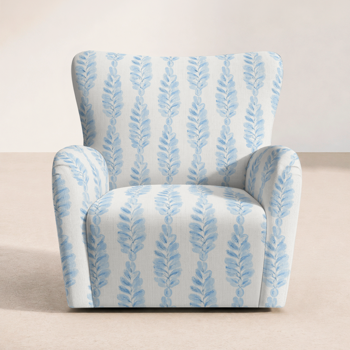 The Winston Chair in Carolina Ferns