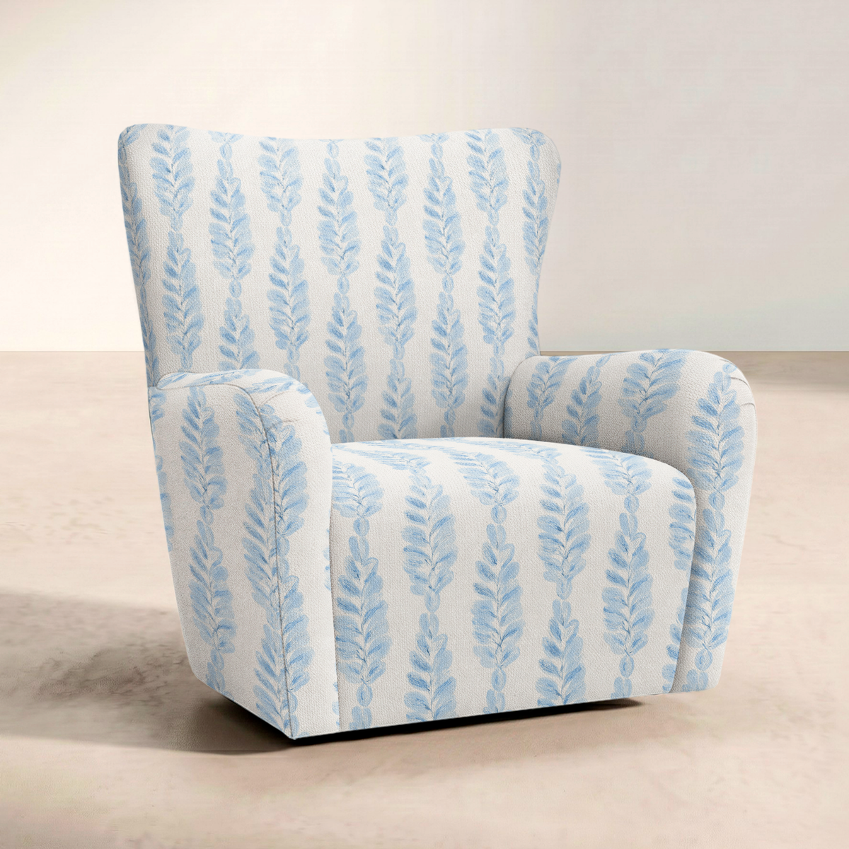 The Winston Chair in Carolina Ferns