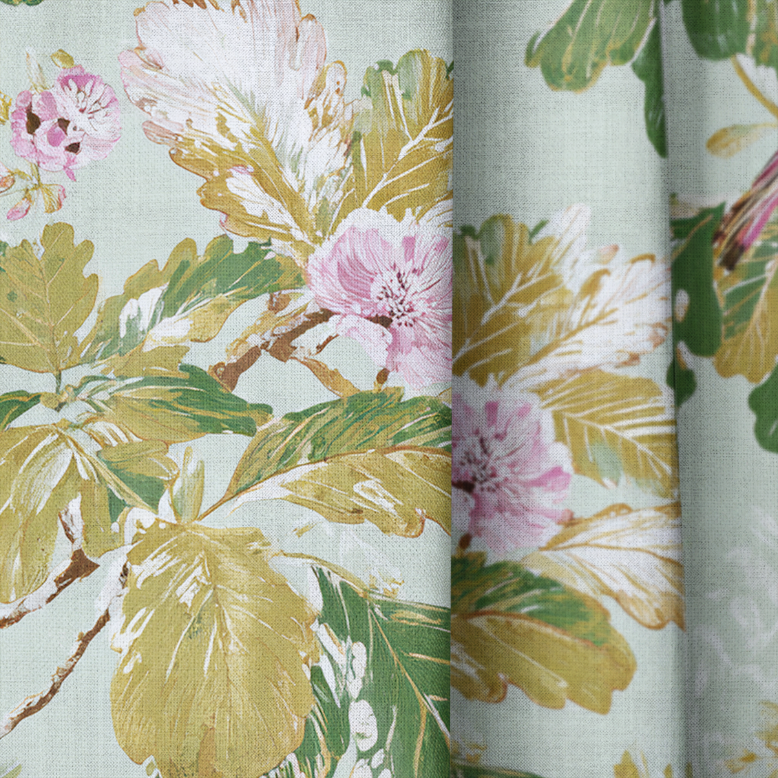 Maine - Drapery — close up