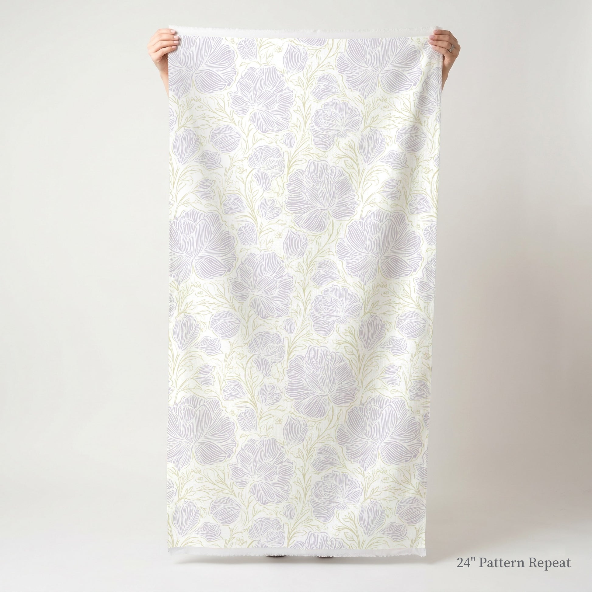 Lilac Veil Fabric by the Yard