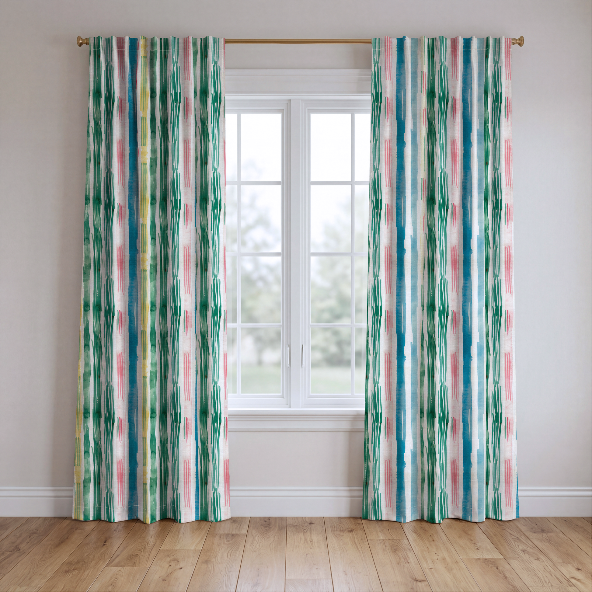 Jasmine - Drapery — two panels