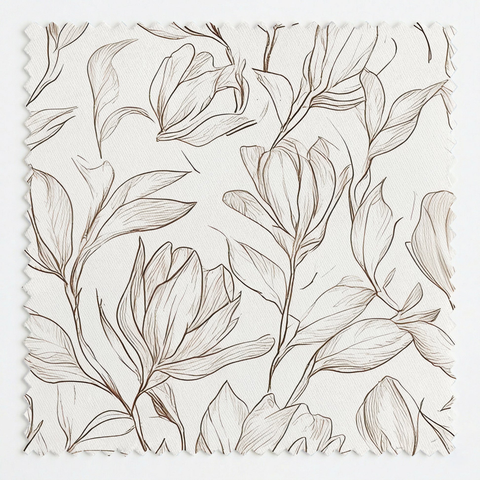 Magnolia Sketch Fabric by the Yard