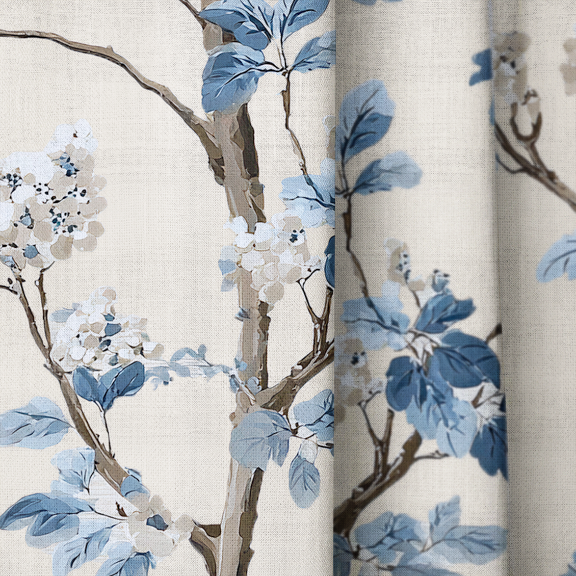 Providence Vine - Drapery — close up