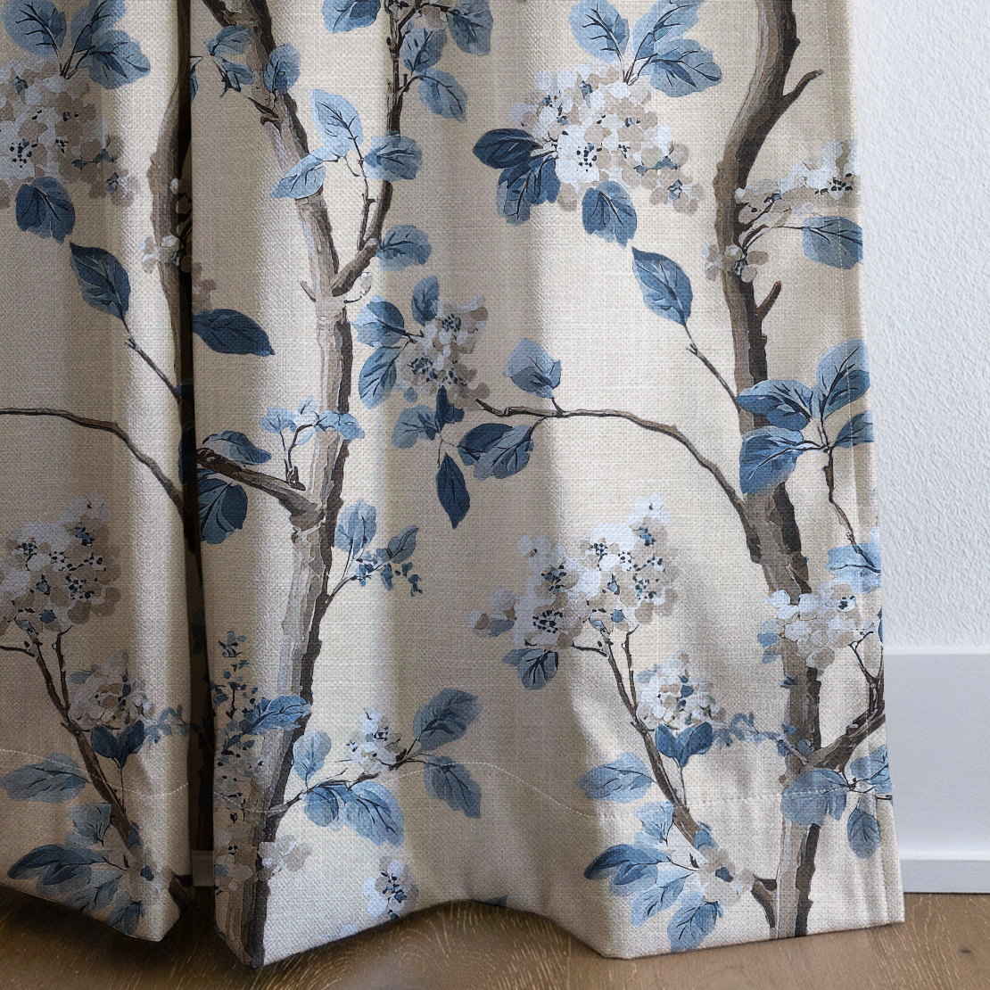 Providence Vine - Drapery — corner closeup